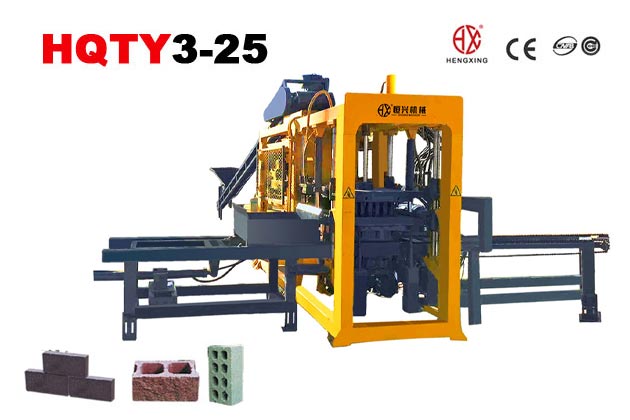 QT3-25砌塊成(chéng)型機 小型免(miǎn)燒磚機 混凝(níng)土砌塊磚機(ji)